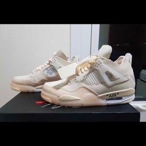 Off-White Air Jordan 4s “Sail” 2020